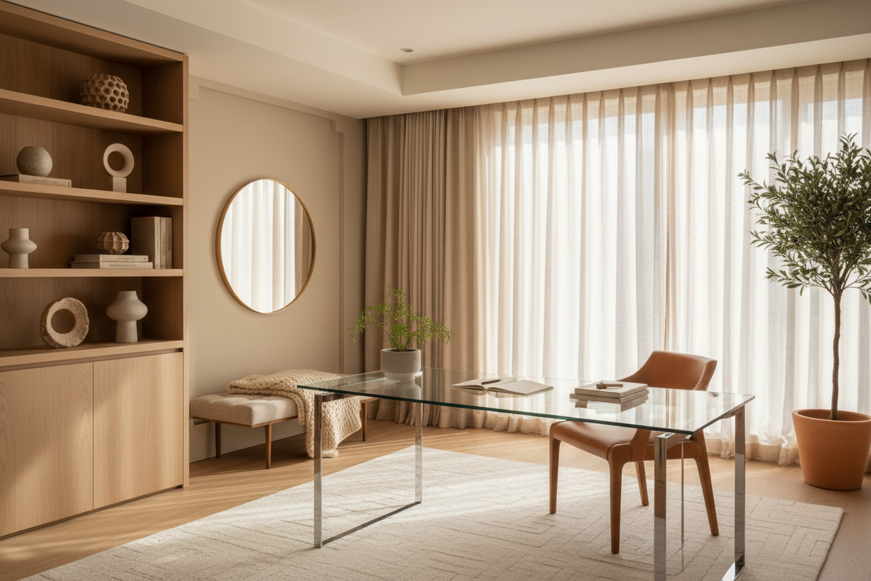 Nº186/Glass Office Desks