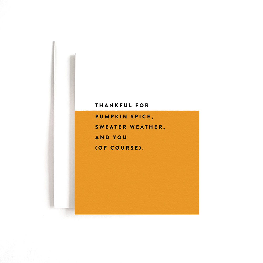 Thankful/Card