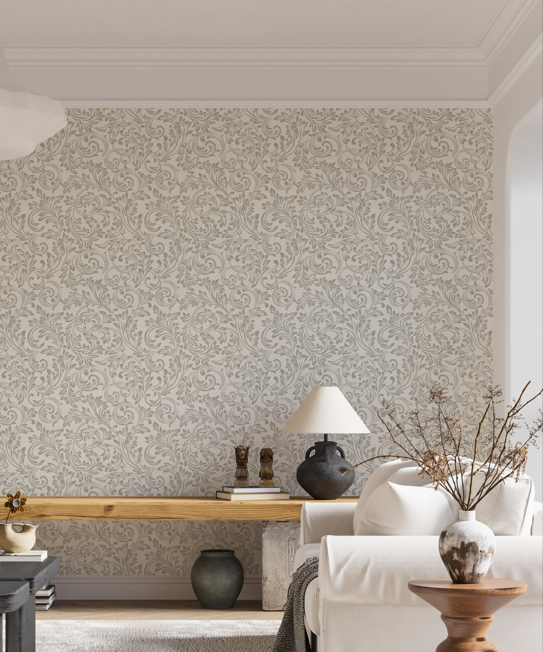 Modern/Damask