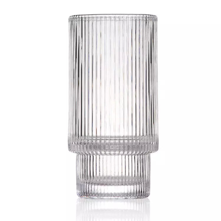 Ribbed/Glass