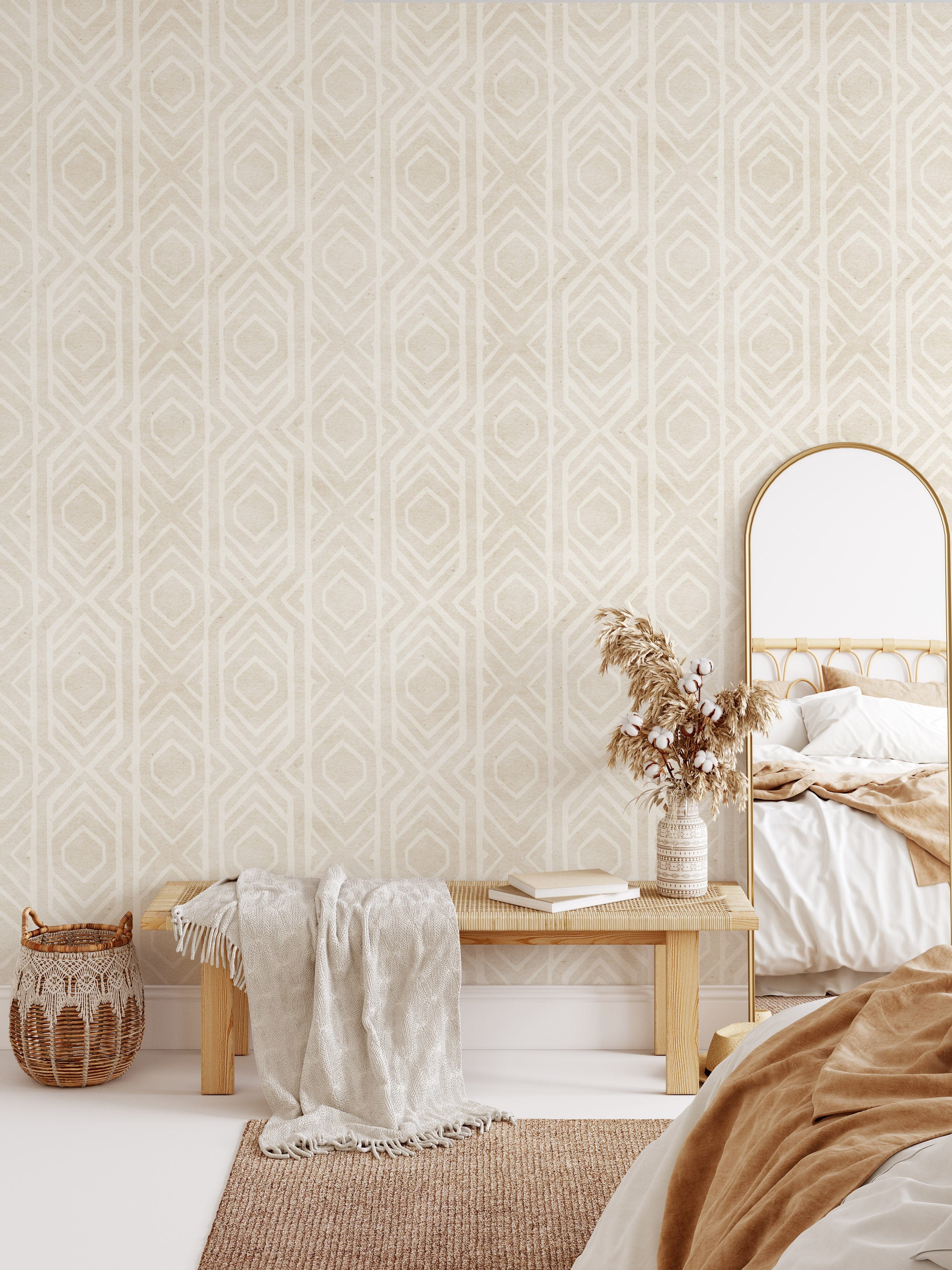 Beige/Ikat - ARCHDEKOR® LLC
