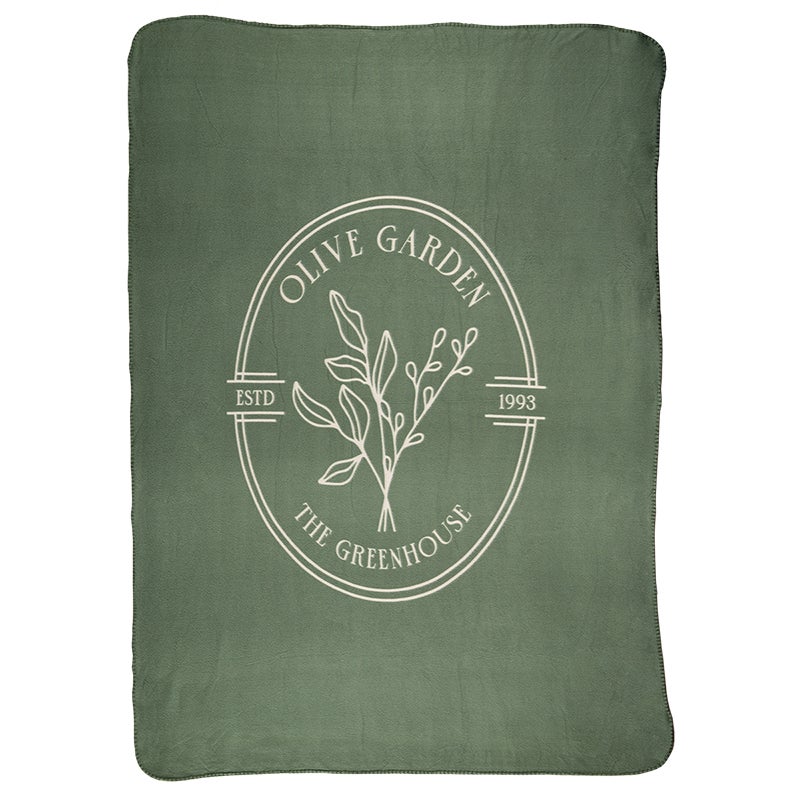 Garden Blanket "Olive/Garden"