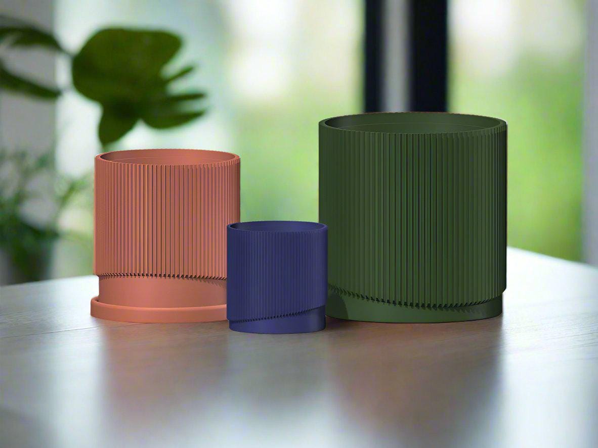 Ribbed/Planter