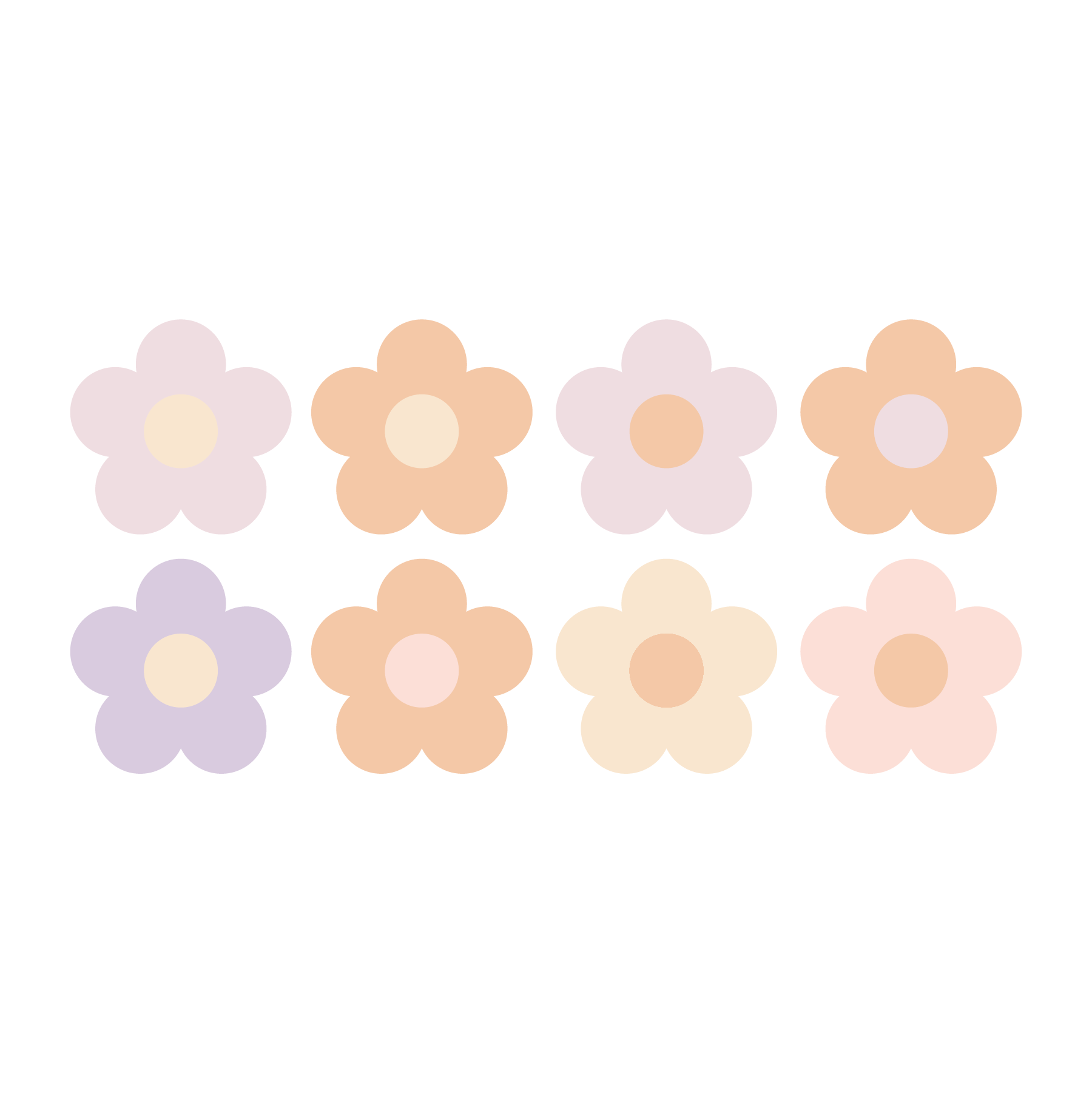 Round/Flowers