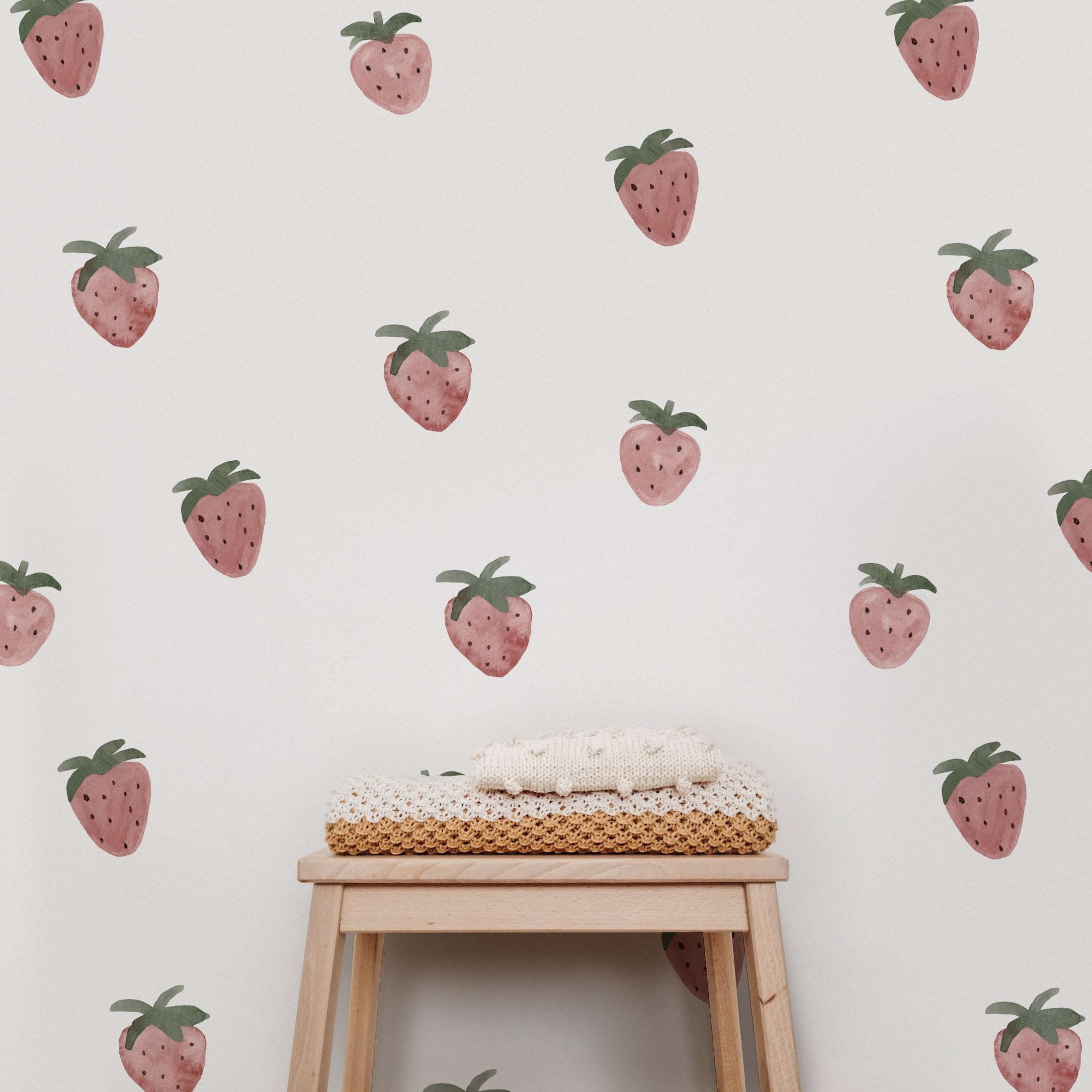 Strawberries/Muted